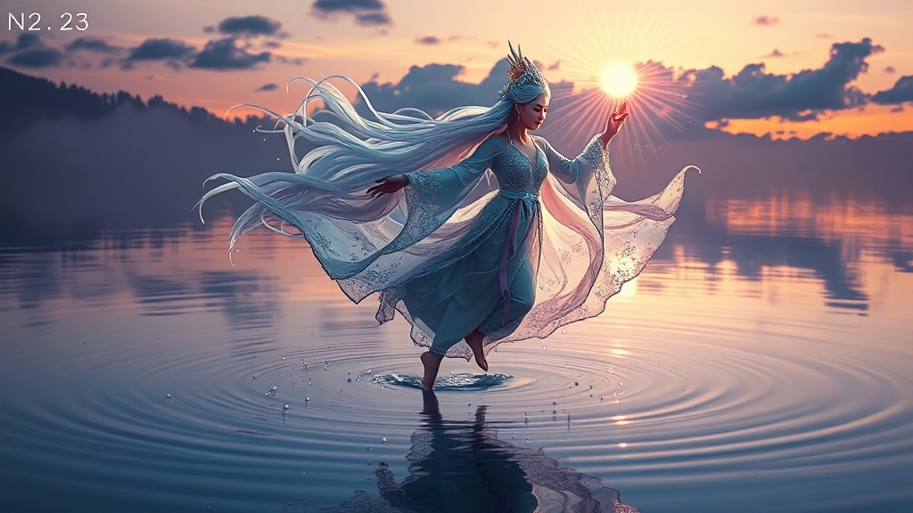 워터밤 비하인드 (realistic 스타일)