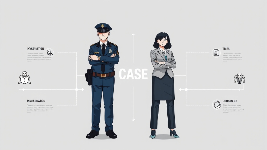 사건번호, 왜 중요할까요? (illustration 스타일)