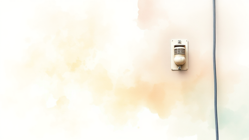 전기공사업체 선정, 이것만은 꼭 확인! (watercolor 스타일)