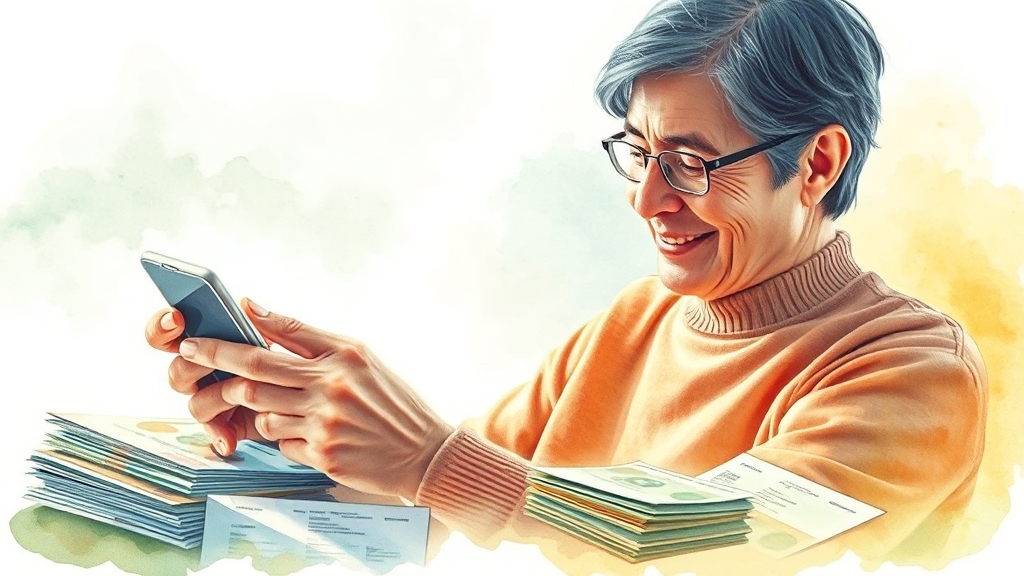 누가 환급 대상일까요? (watercolor 스타일)