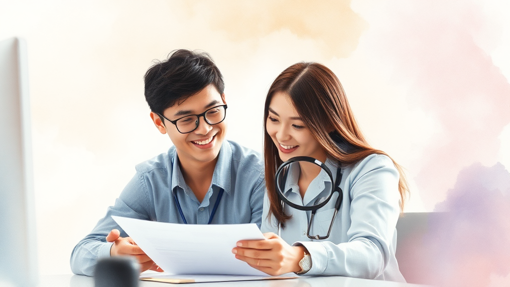 연말정산 간소화 서비스 활용법 (watercolor 스타일)