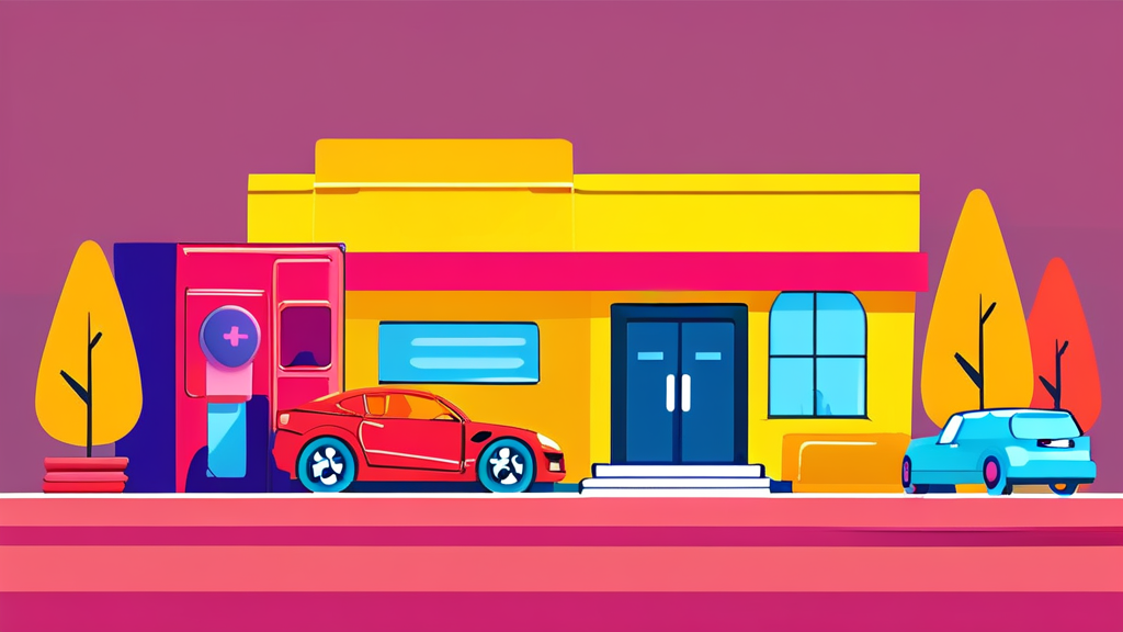 놓치면 손해! 자동차 보험 숨겨진 보상 항목 (cartoon 스타일)