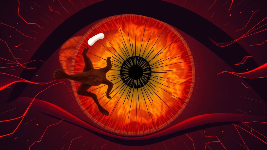 당뇨망막병증, 왜 ‘조용히’ 진행될까? (illustration 스타일)