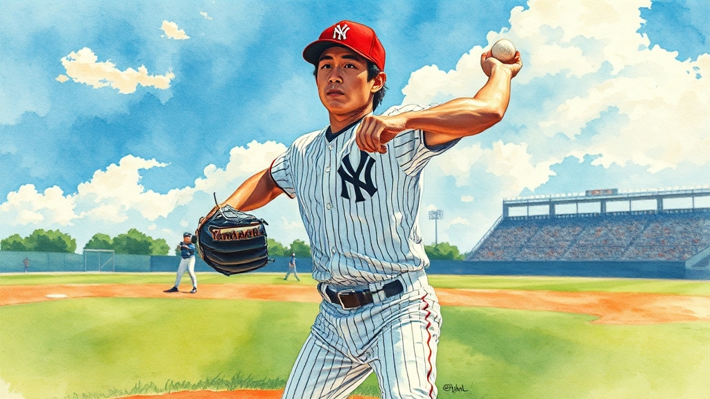 드래곤 퀘스트: 야마모토의 대표작? (watercolor 스타일)