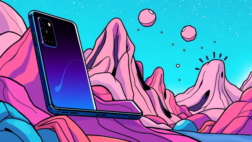 S26 카메라 성능 향상 예상 (cartoon 스타일)