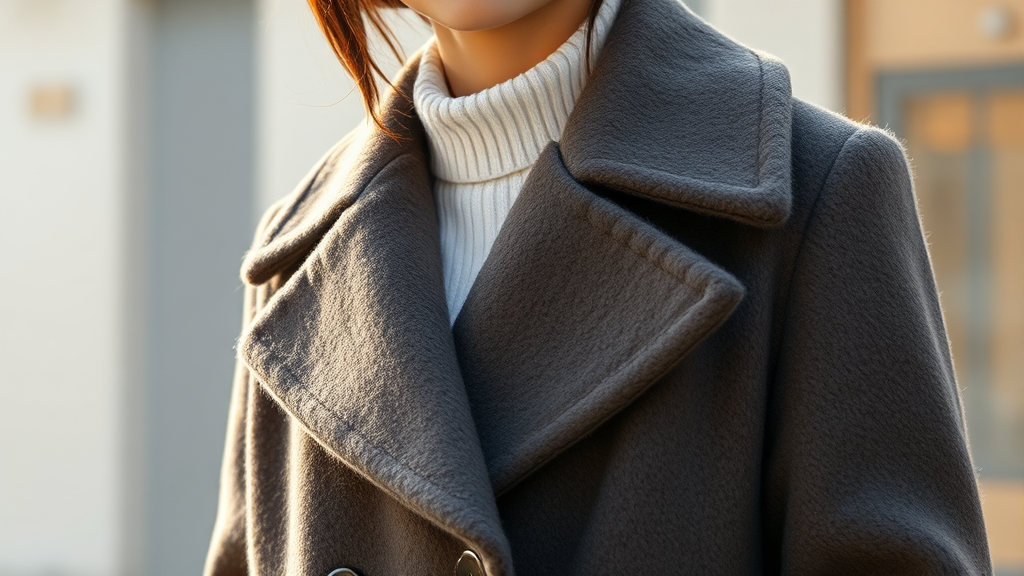 프라다 캐시미어 코트, 디자인 및 특징 (realistic 스타일)