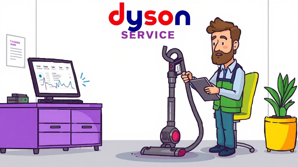 서비스센터 예약 및 접수 방법 (cartoon 스타일)