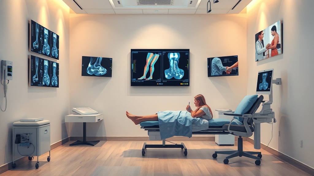 진단 과정, 어떻게 진행될까요? (watercolor 스타일)