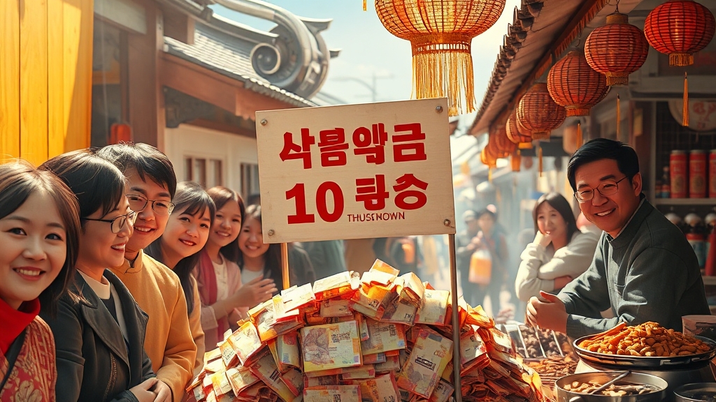 2차 소비쿠폰, 기대 효과는? (realistic 스타일)