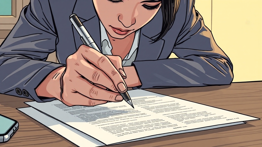 사전의향서, 누가 어떻게 작성하나요? (illustration 스타일)