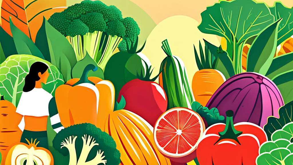 나에게 맞는 채식 유형 찾기 (cartoon 스타일)