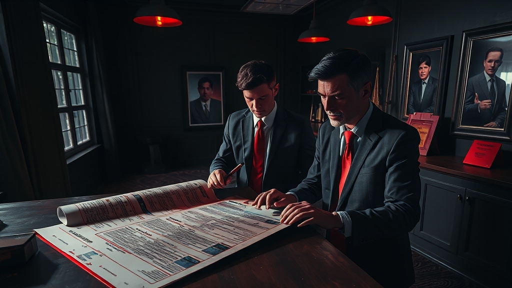 합의 시 법적 절차 (realistic 스타일)