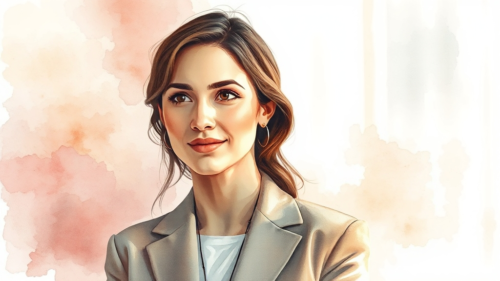 ESTJ 여자 연애 스타일 (watercolor 스타일)