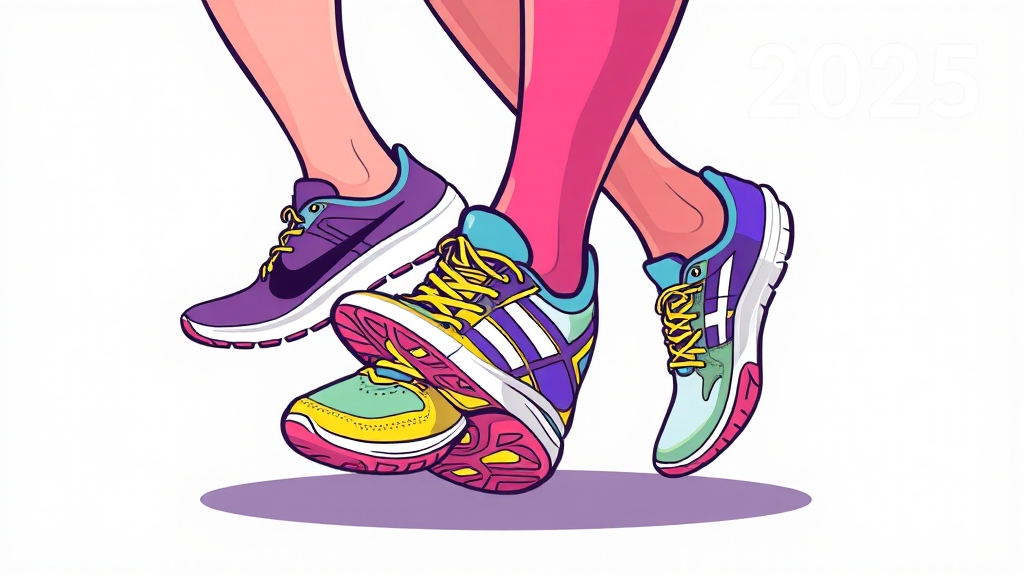 2025년 추천 러닝화 BEST 3 (cartoon 스타일)