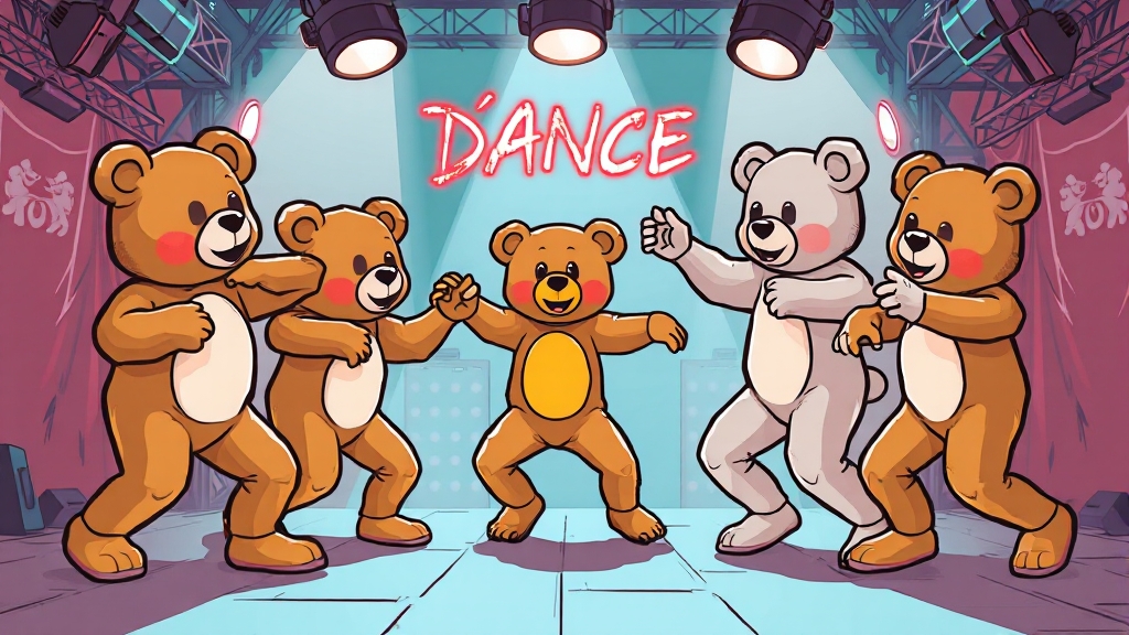 팀 대결 & 퍼포먼스 분석 (cartoon 스타일)