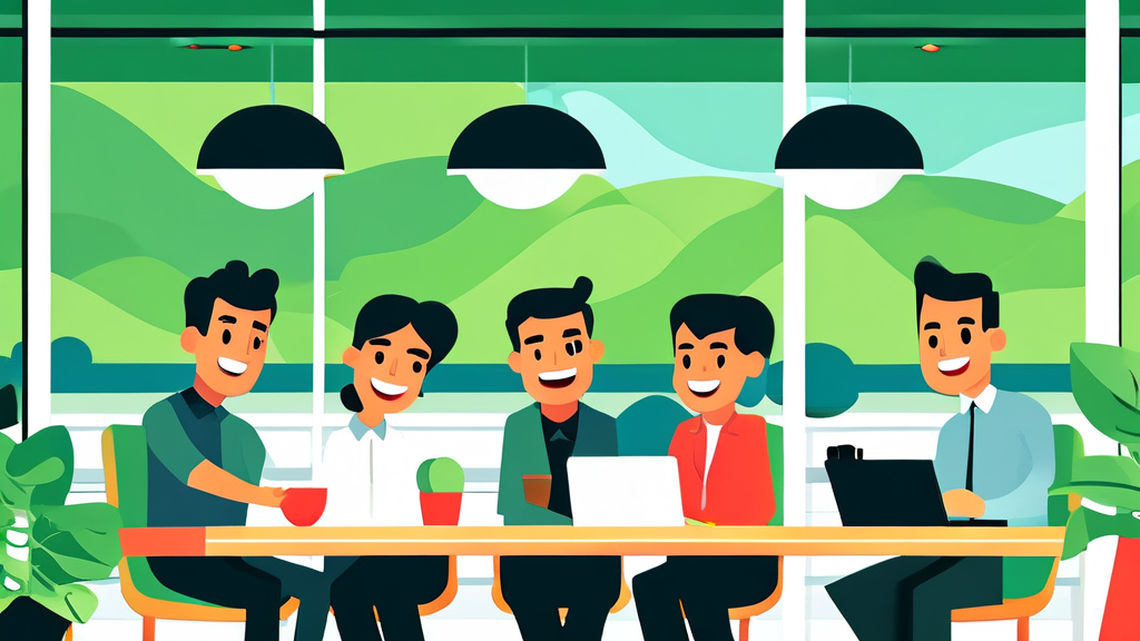 점심값 1만 원 시대, 거지맵의 인기 요인 (illustration 스타일)