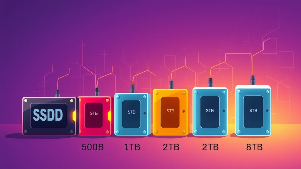 T5 EVO 용량 선택 가이드 (cartoon 스타일)