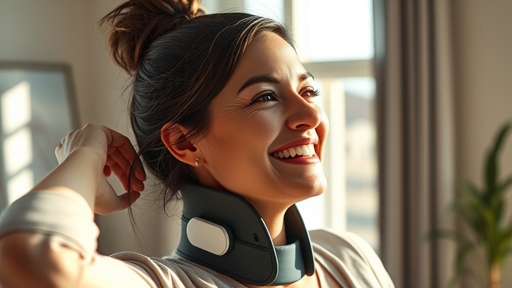 거북목 교정기 사용법 & 주의사항 (realistic 스타일)