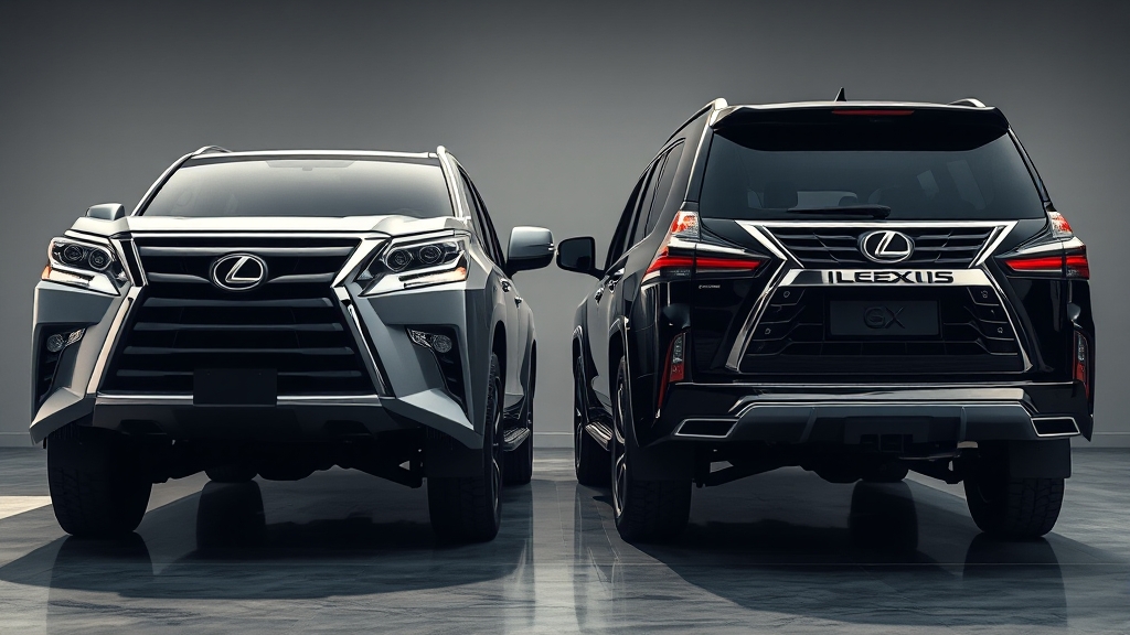 외관 디자인 비교 분석 (realistic 스타일)