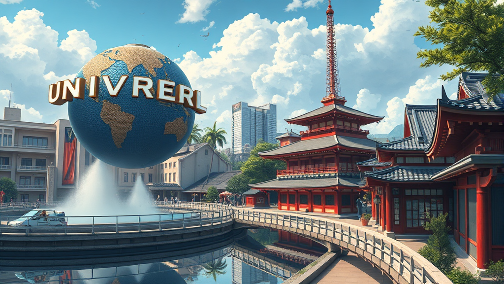 2일차: 테마 선택! 유니버셜 스튜디오 or 교토/나라 근교 (realistic 스타일)