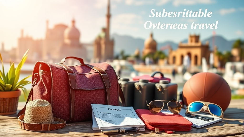 해외여행보험 가입, 이것만 알면 쉬워요 (realistic 스타일)