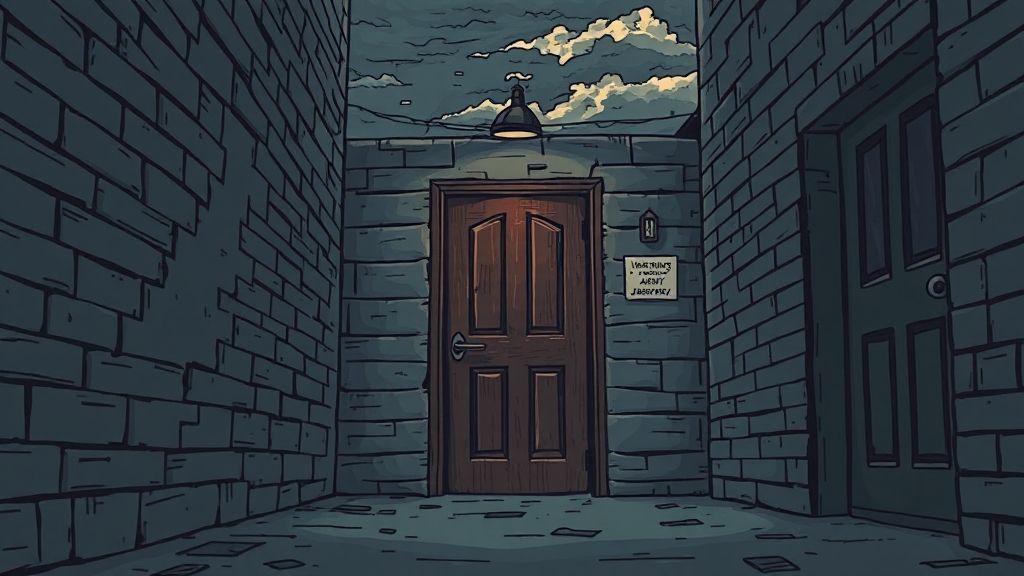 흔한 전세사기 수법 (illustration 스타일)