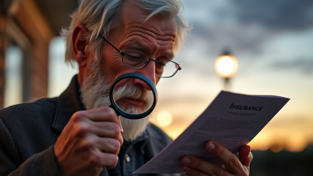 노후 실손보험: 가입 조건 및 유의사항 (realistic 스타일)