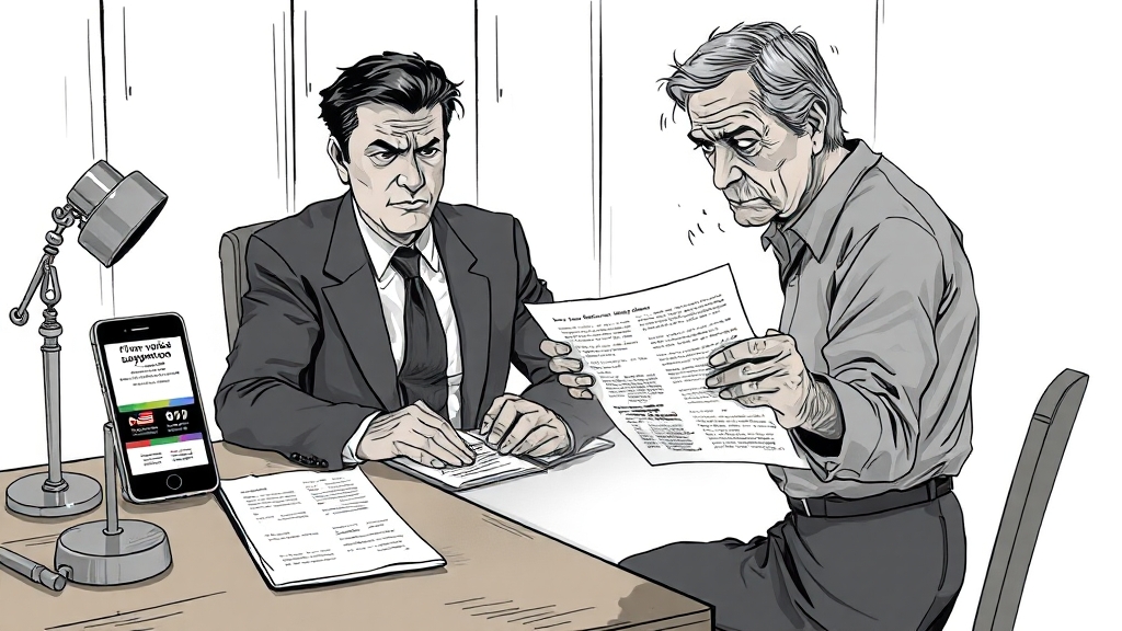 피해 발생 시 신고 및 법적 절차 (illustration 스타일)