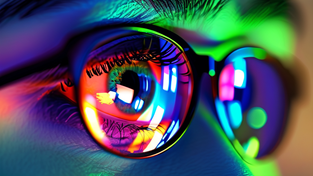 내 눈의 이상, 백내장일까? 노안과의 차이점 (realistic 스타일)