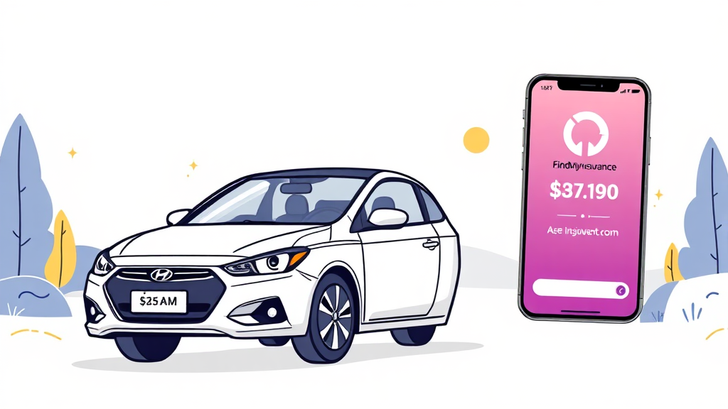 똑똑한 보험 관리, 지금 시작하세요! (illustration 스타일)