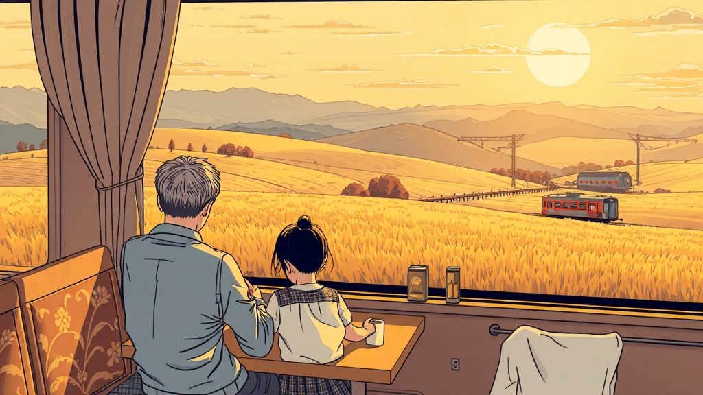 2025년 추석 KTX/SRT 예매 일정 (illustration 스타일)