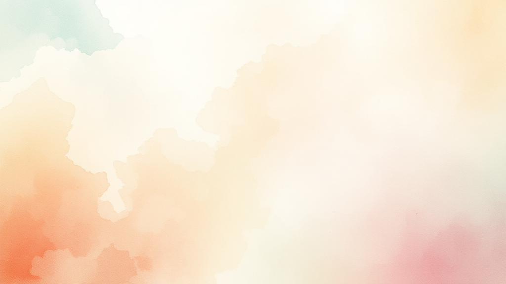 일상생활 복귀를 위한 관리법 (watercolor 스타일)