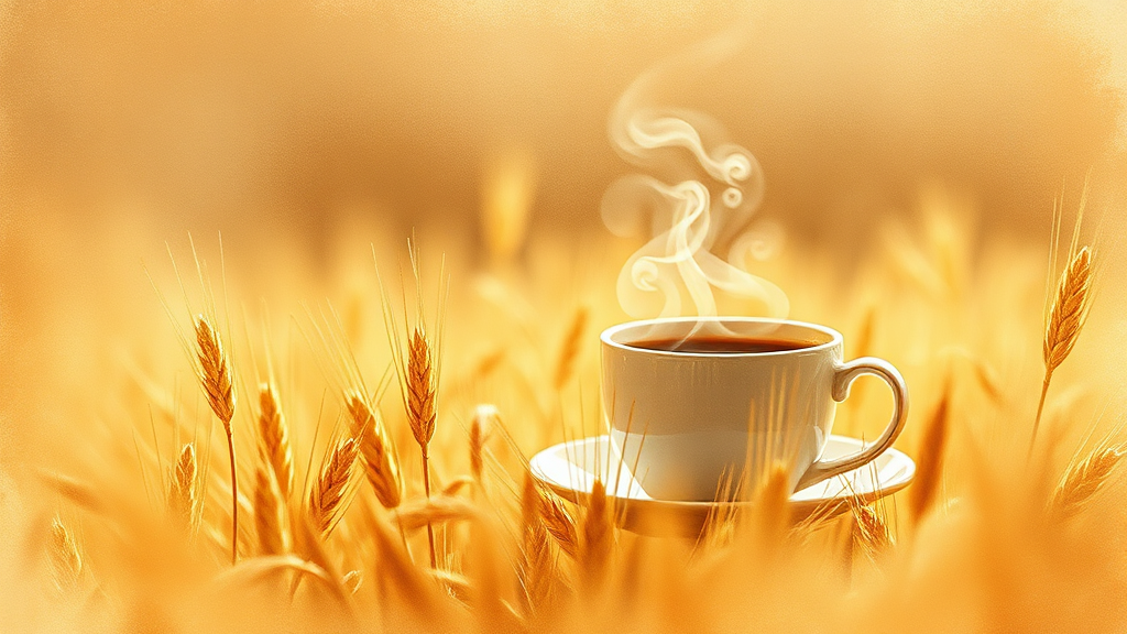 보리커피 만드는 법 이미지