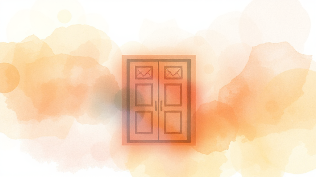 폐업지원금 신청 방법 (watercolor 스타일)