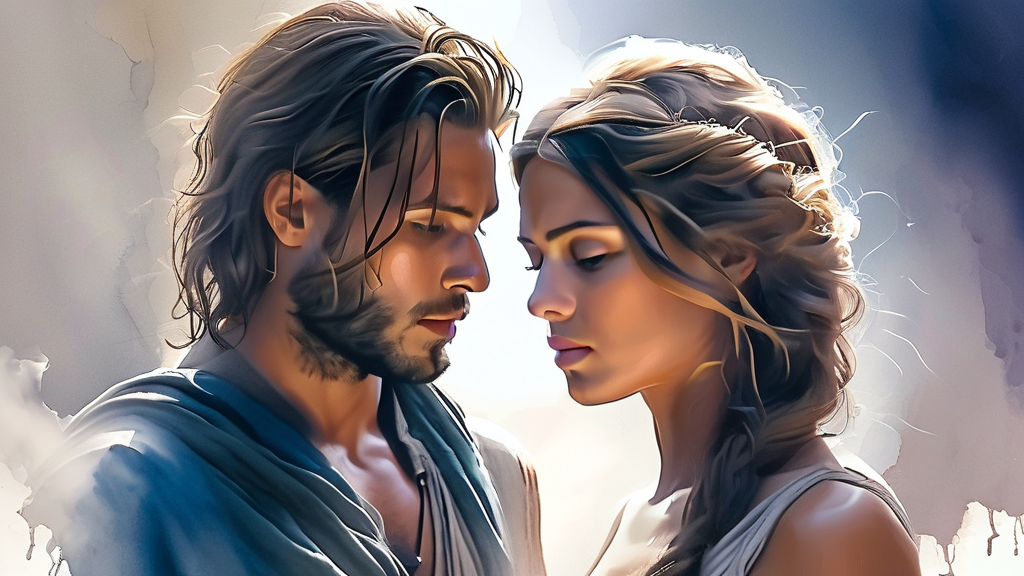 시즌1과의 연결고리: 개연성과 서사의 깊이 (watercolor 스타일)