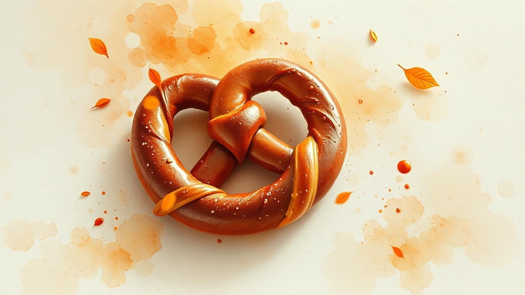 꽈배기 꿈 해석 시 주의사항 (watercolor 스타일)