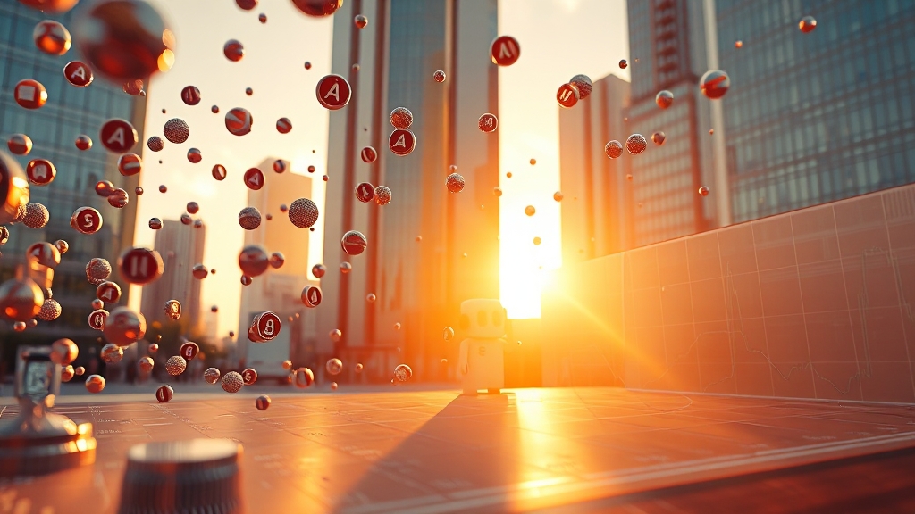 AI 토큰 비용: 핵심 개념 (realistic 스타일)