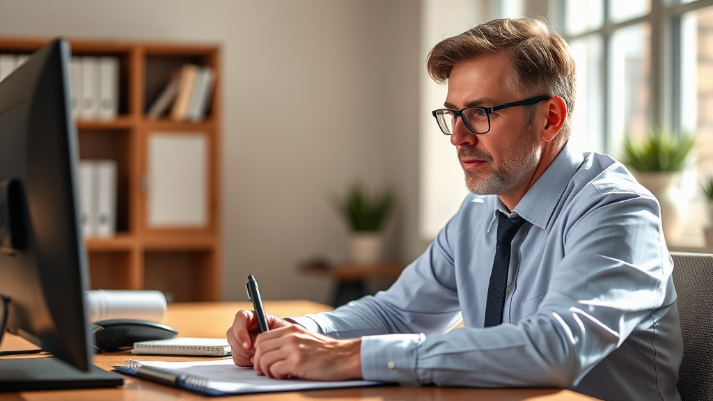 세무사 선택 시 반드시 확인해야 할 사항들 (realistic 스타일)