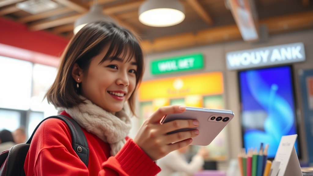 우리은행-삼성월렛 제휴 시작! (realistic 스타일)