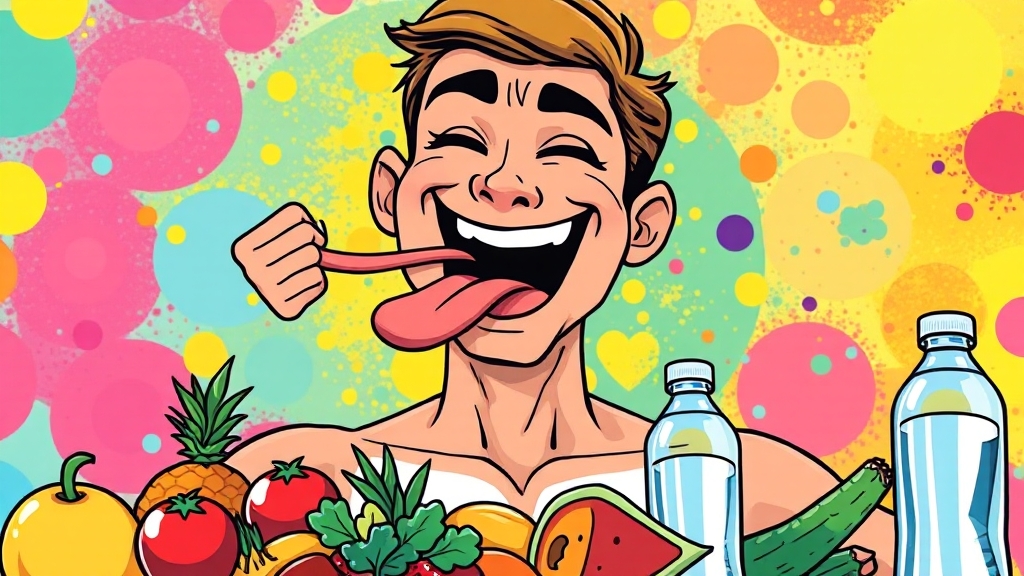 입 안 근육, 왜 중요할까요? (cartoon 스타일)