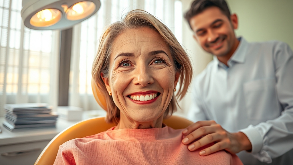 잇몸 문제, 위험 신호는? (realistic 스타일)