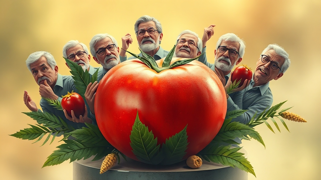 갱년기에 좋은 핵심 영양소 (illustration 스타일)