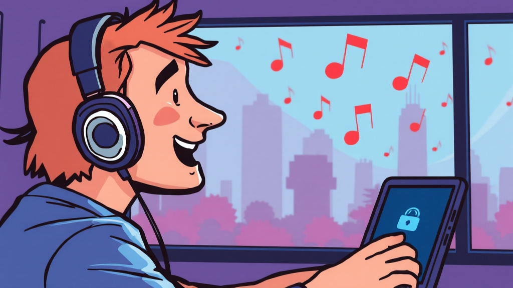 유튜브 음원 추출 후 활용 팁 (cartoon 스타일)