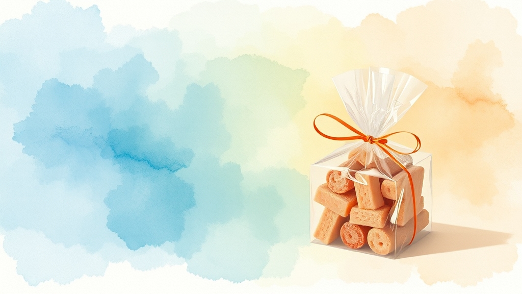 포장, 정성을 더하는 마무리! (watercolor 스타일)