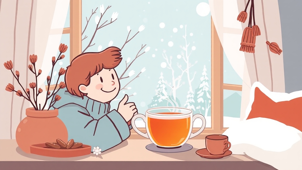 기침 멎게 하는 차 완벽 가이드: 만드는 법부터 효능, 주의사항 총정리. 8 전문가 조언 (illustration 스타일)