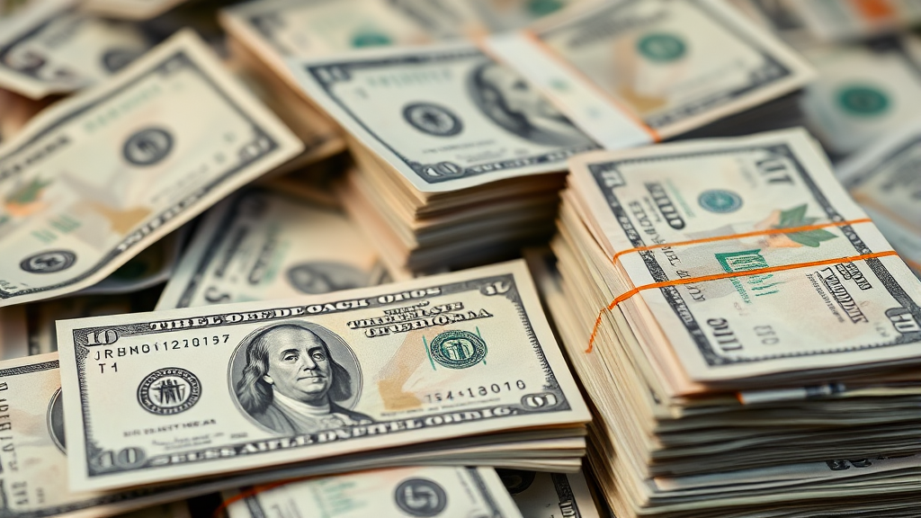 달러 예금 시 세금 고려 사항 (realistic 스타일)