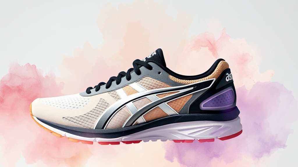 아식스 슈퍼블라스트 3 런칭 컬러와 디자인 특징 (watercolor 스타일)