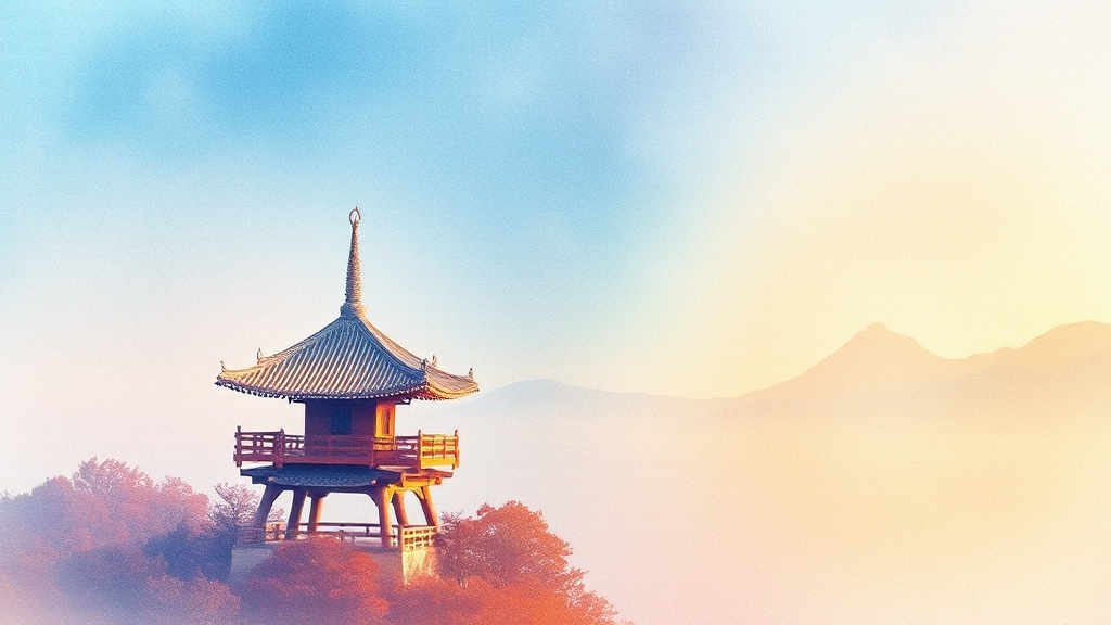 항공권 연계 할인 혜택 (watercolor 스타일)