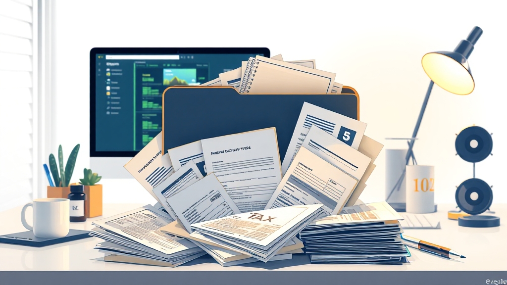 절세 팁 (illustration 스타일)