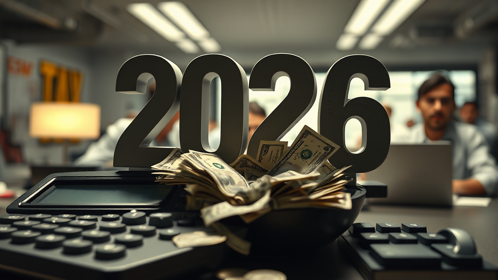 2026년 실수령액 계산법 (realistic 스타일)